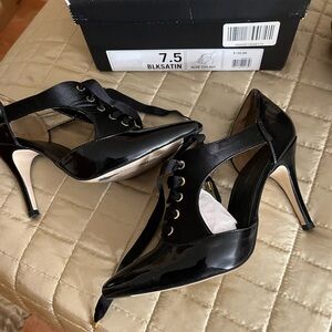 Banana Republic Black Patent Leather Heels